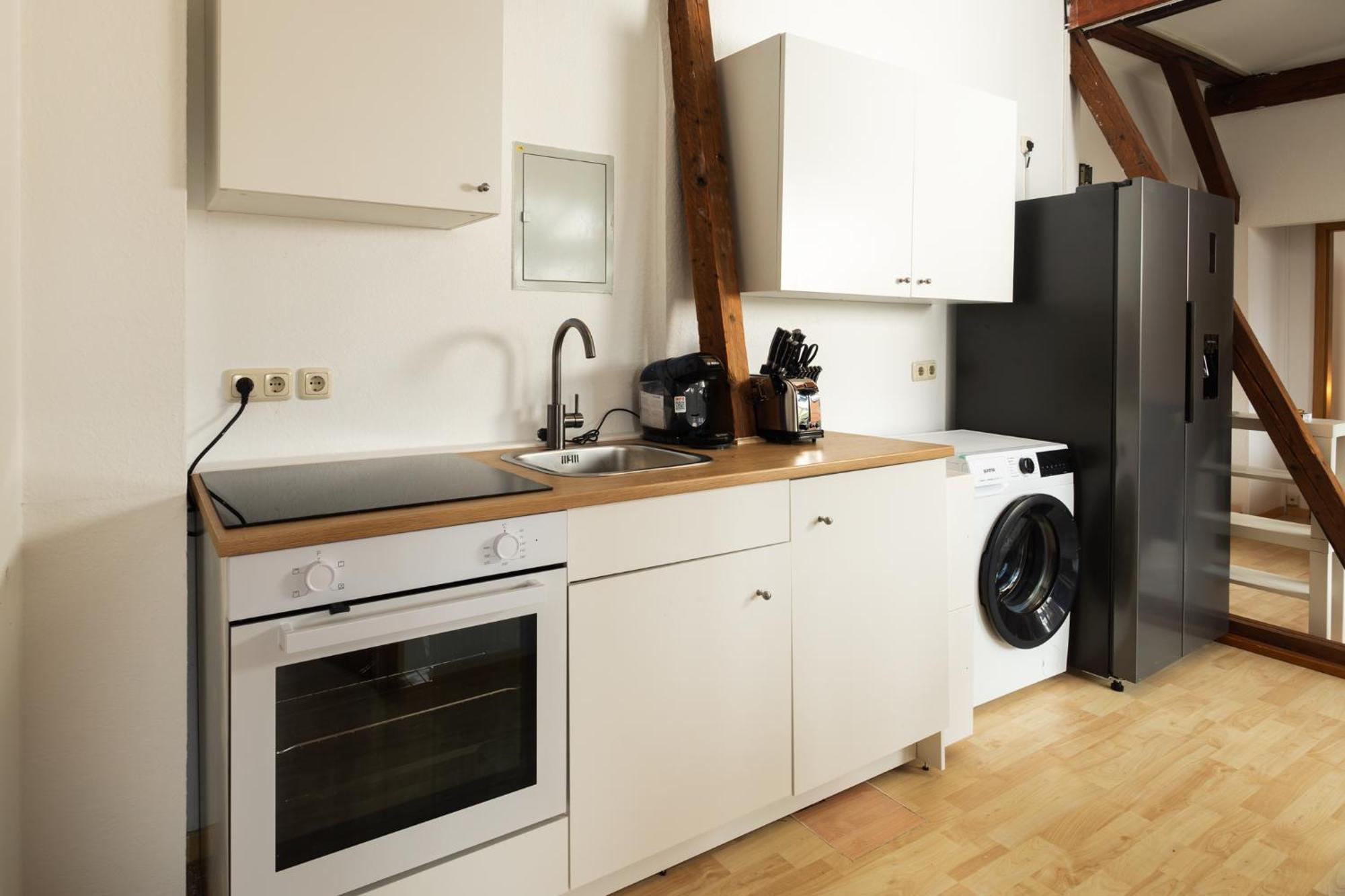 Staywell - Lichtdurchflutetes Apartment Mit Terasse Berlin Eksteriør bilde